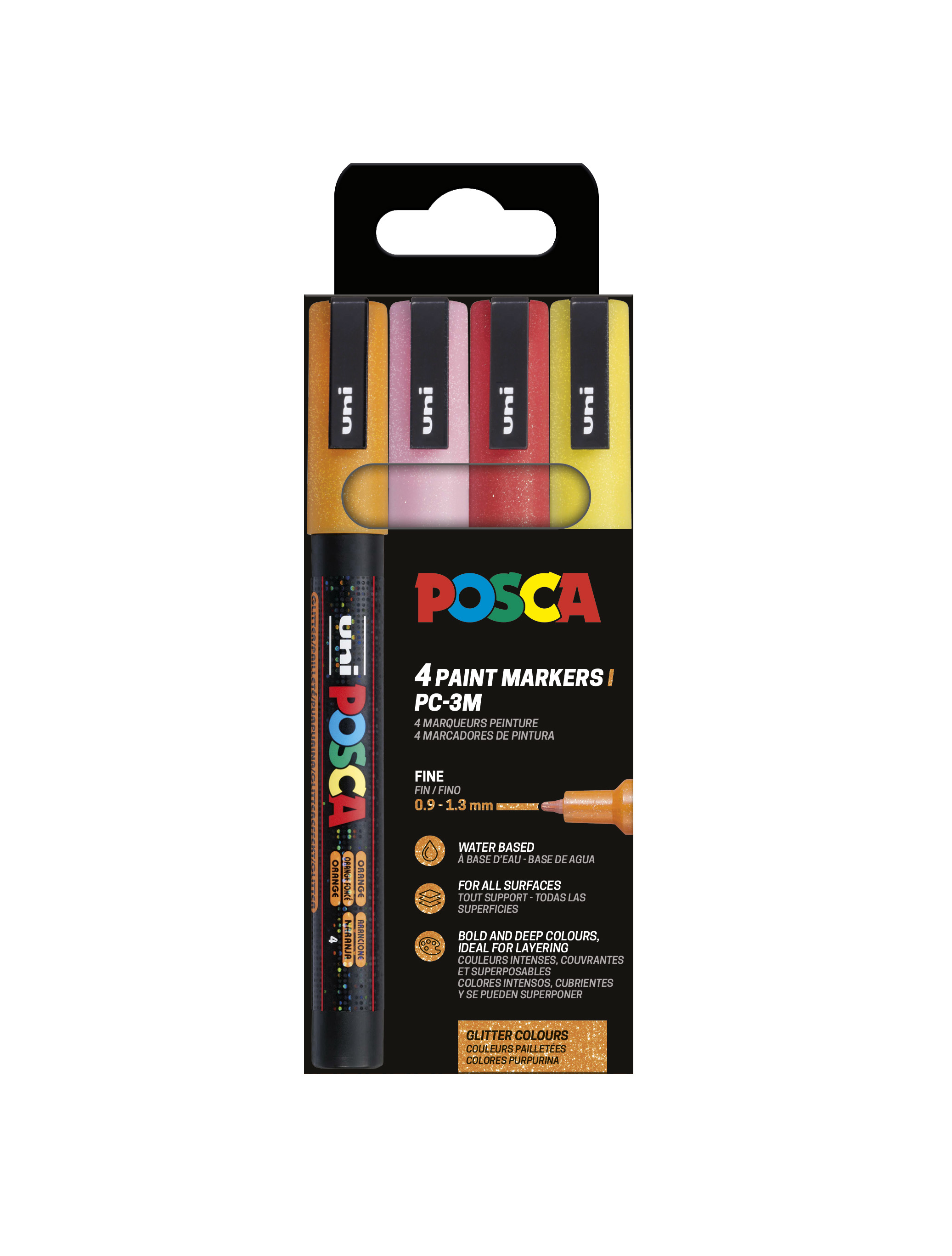 PC-3ML 4P SET WARM SPARKLING COLOR